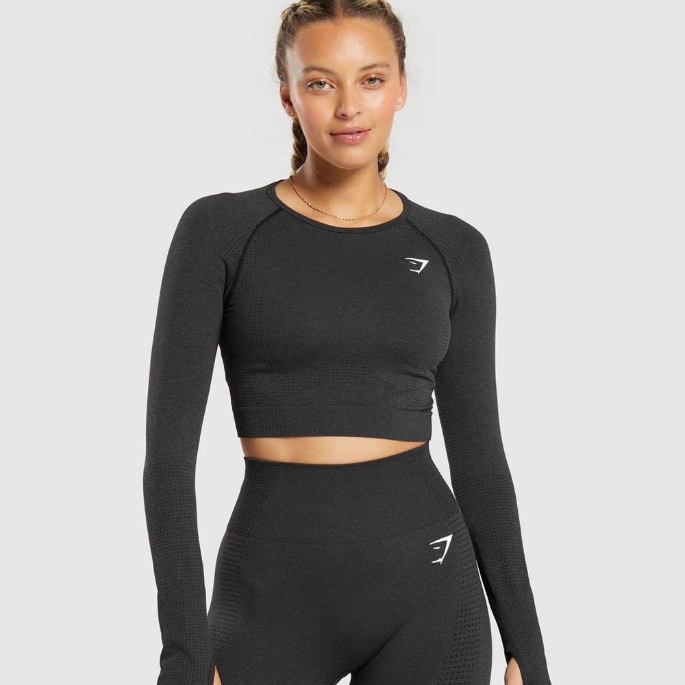New Gymshark VITAL SEAMLESS 2.0 CROP TOP